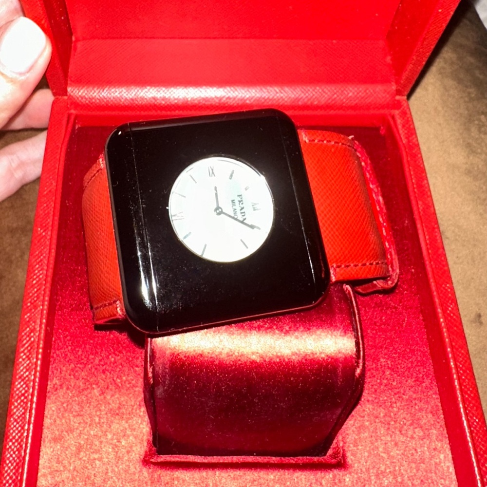 Prada vintage bakelite watch